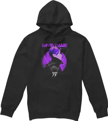 Produktbild von David Bowie - "75" Kapuzenpullover für Herren TV7349 (XL) (Schwarz)
