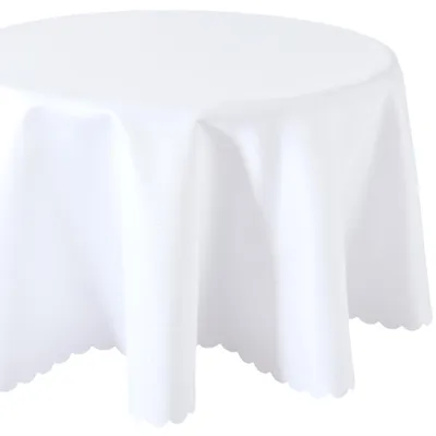 Produktbild von Tischdecke Ø 150 cm in Weiß für Esstisch & Küche