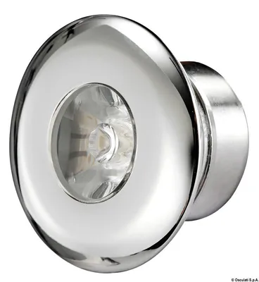 Obrázek produktu pro Orientační světlo LED, kulaté modré , 1 kus