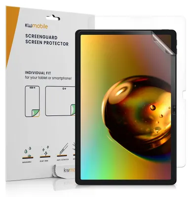 Produktbild von kwmobile 2x Schutzfolie kompatibel mit Lenovo Tab K12 / Idea Tab Plus - Folie klar Full Screen Tablet