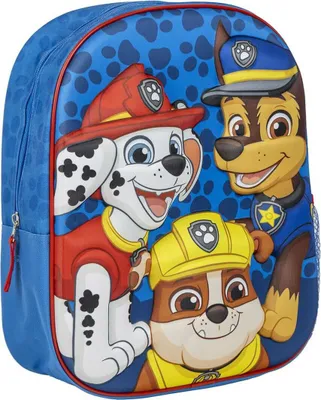 Produktbild von Schulrucksack The Paw Patrol Blau 25 x 31 x 10 cm