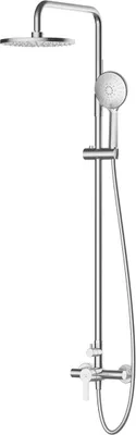 Produktbild von Avapax | Regendusche Mit Duscharmatur - 230 Mm - 3-funktionshandbrause - Gebürsteter Stahl