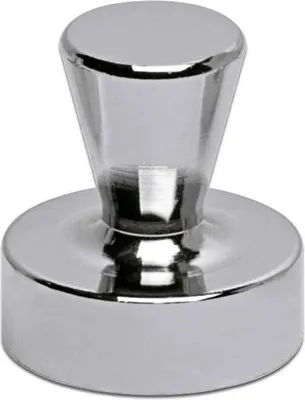 Produktbild von MAUL Magnet Kegel 4 Stück 14 kg Stahl Metall Neodym Ø 2.2 x 2.4 cm silber