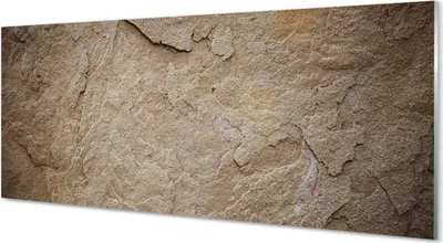 Produktbild von Glasbilder 125x50 Wandkunst Steinstruktur Wand