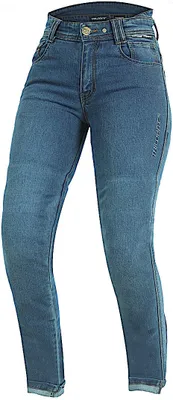 Produktbild von Trilobite Downtown Damen Motorrad Jeans, blau, 36/34