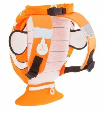 Produktbild von Trunki Paddlepak Wasserdichter Rucksack, Chuckles der Clown, orange