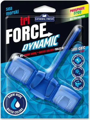 Produktbild von General Fresh TRI FORCE Toilettenblock MORSKI 45 g