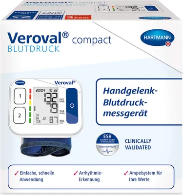Produktbild von Veroval compact Handgelenk-Blutdruckmessgerät, 1 St