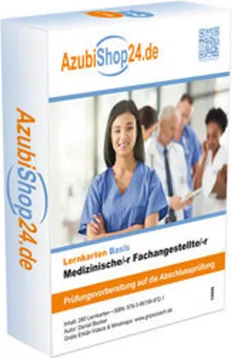 Obrázek produktu pro Prüfung Medizinischer Fachangestellter Lernkarten Prüfungswissen