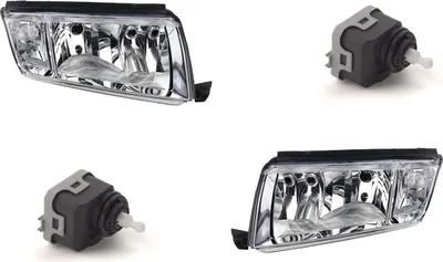 Productafbeelding van Johns, koplampen, compatibel met Škoda Fabia vanaf 12/1999, set H7 H3, links + rechts, inclusief servomotor
