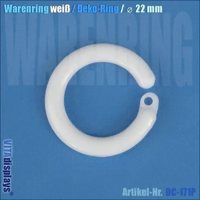 Produktbild von Ring-Verschluss / Durchmesser: 2,2cm (20 Stück)