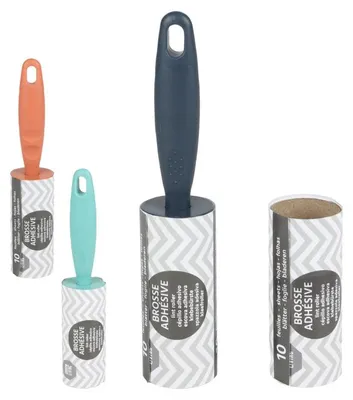 Image de DOCHTMANN Rouleau pour textile avec 6 embouts de couleurs assorties