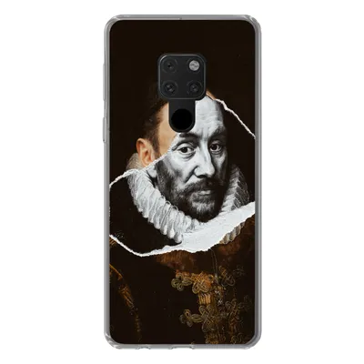 Produktbild von MuchoWow® Handyhülle Schutzhülle Hülle für Huawei P40 Lite Wilhelm von Oranien - Alte Meister - Adriaen Thomasz Silikon Softcase Handy Hülle - Handy