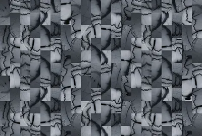 Produktbild von Tadessi Fototapete | Marmor | 4.00 m x 2.70 m | Blau | Grau | Wandbild | Digitaldruck
