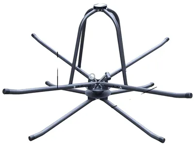 Produktbild von Rohrwickelunwinder, Verbundmaterial, Verstellmechanismus, schwarz