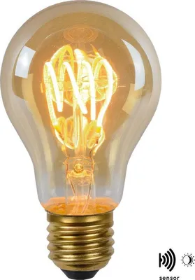 Zdjęcie produktu dla Żarówka z czujnikiem zmierzchu LED E27 4W 230lm 2200K LED BULB 49042/04/62 Lucide