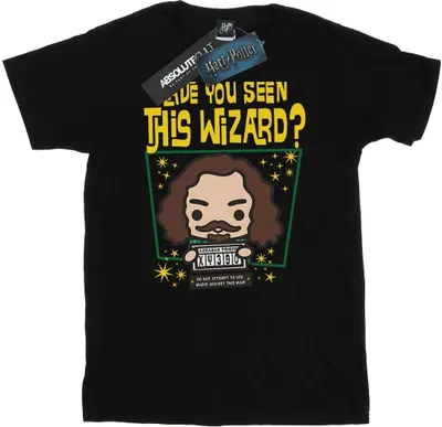 Produktbild von Harry Potter - "Sirius Black Azkaban Junior" T-Shirt für Herren BI29276 (XXL) (Schwarz)