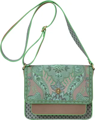 Produktbild von Pip Studio Cross Body Flap Kyoto Festival Green 25x7x20cm