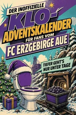 Produktbild von Der inoffizielle Klo-Adventskalender für Fans vom FC Erzgebirge Aue