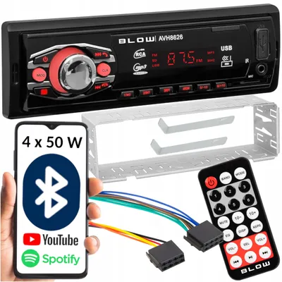 Zdjęcie produktu dla Blow BLOW AVH-8626 Samochodowy czarny