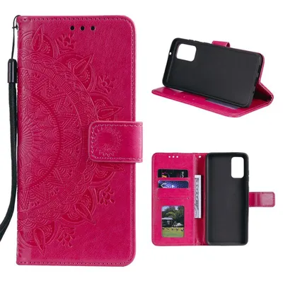 Obrázek produktu pro Pouzdro pro mobilní telefon Samsung Galaxy M31s Pouzdro Flipové pouzdro Kryt Ochranné pouzdro Mandala Pink