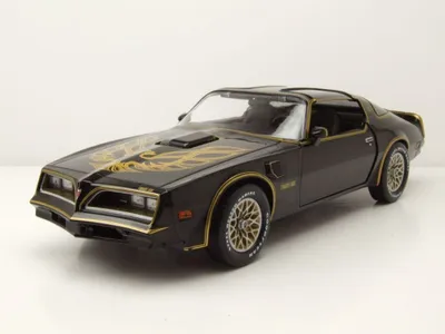 Produktbild von Greenlight Collectibles 19098 Pontiac Trans Am 1977 schwarz gold 1:18