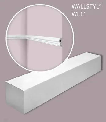Produktbild von NMC WL11-box WALLSTYL Noel Marquet Wandleisten 1 Karton mit 28 Leisten | 56 m