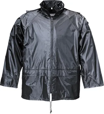 Produktbild von Terrax Regenjacke schwarz Gr. S