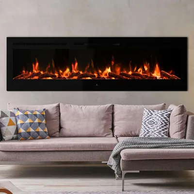 Produktbild von Noble Flame PRESTIGE 1830 Schwarz [Elektrokamin Wandeinbau/wandhängend]