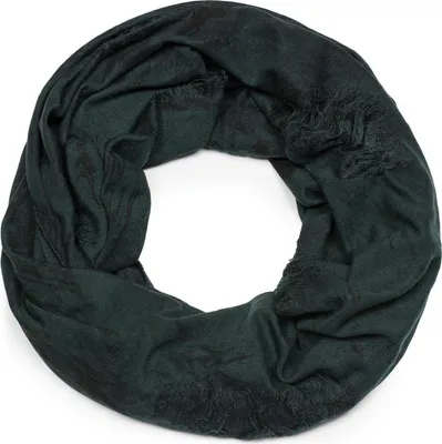 Produktbild von styleBREAKER Loop Schal gemustert im Destroyed Vintage used Look, Schlauchschal, Tuch, Uni 01016150