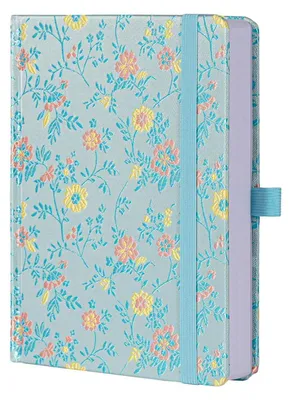 Produktbild von Notizbuch A5 Punktraster 160 g/m² 190 Seiten Blau Gepunktet
