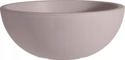 Obrázok produktu pre Okrúhly plastový kvetináč béžový 40 x 16 cm