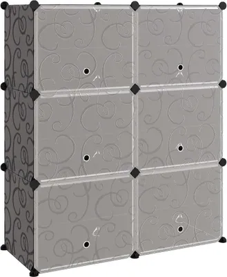 Obrázek produktu pro vidaXL Věšák na boty černý 84,5x31x93,5 cm PP