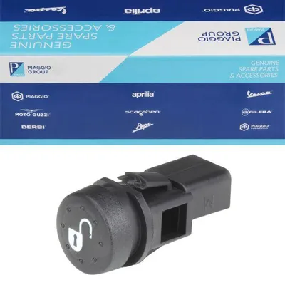 Productafbeelding van Zadelbankschakelaar, openerschakelaar, artikelnummer 1D001533, origineel Piaggio Liberty Medley 50 125 150