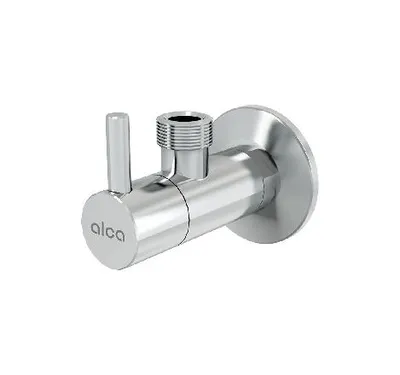 Produktbild von alcadrain Eckventil mit einem Filter 1/2"×1/2", rund