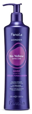 Imagen del producto de Mascarilla Fanola Wonder No Yellow, 350 ml