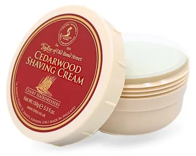 Produktbild von Taylor of Old Bond Street Cedarwood Rasiercreme Tiegel 150 g