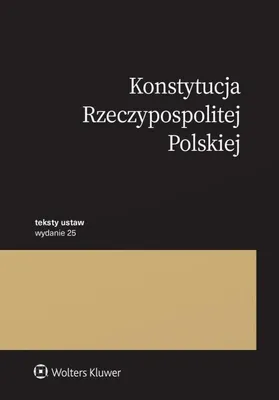 Produktbild von Konstytucja Rzeczypospolitej Polskiej. Przepisy