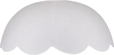 Produktbild von Lampenglas Ersatzglas Pendelglaschirm Ø 350mm Leuchtenglas rund satiniert Satiniert