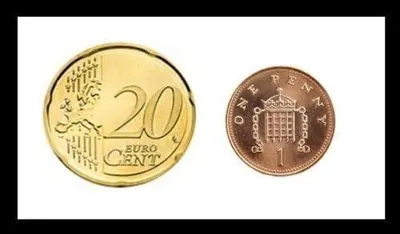 Productafbeelding van Magische munt uniek euro/uk vanishing penny - 1p/20cent/EURO EN Penny Truck