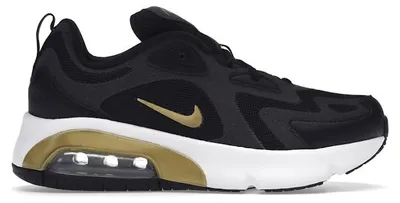 Produktbild von Nike Air Max 200 Black Metallic Gold (GS) - EU 36.5