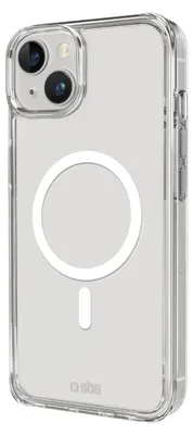 Produktbild von SBS Transparente steife Hülle, kompatibel mit MagSafe-Ladefunktion für iPhone 15 Plus/14 Plus