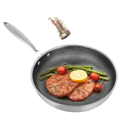 Immagine prodotto di Padella, acciaio inossidabile 410, riscaldamento uniforme, 32 cm