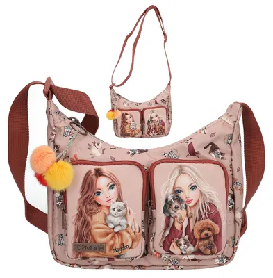 Zdjęcie produktu dla TOPModel FUR EVER FRIENDS, Dziewczyna, Jeden rozmiar, Zamek błyskawiczny, Chiny, Beżowy, Brązowy, Obraz