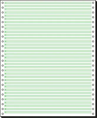Produktbild von SIGEL 12251 DIN-Computerpapier / Endlospapier, 1fach, 12"x250 mm (A4 hoch), 2000 Blatt