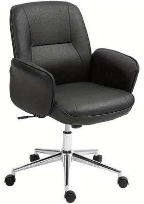 Obrázek produktu pro Kancelářská židle – Ergonomická kancelářská židle s nastavitelnou výškou a funkcí houpání