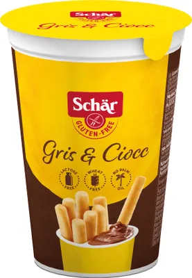 Produktbild von Milly gris&ciocc Stangen mit Schokolade 52 g Schar
