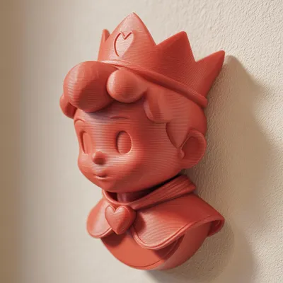 3D-gedruckte Prinzen-Wanddekoration im Anime-Stil – Decords, Produktansicht 1