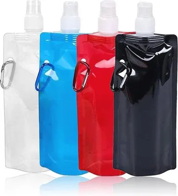 Produktbild von Sportfles für Outdoor-Aktivitäten - 4 Stück Trinkbecher 480 ml, wiederverwendbar
