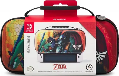 Produktbild von PowerA NSCS0132-01, Cover, Nintendo, Mehrfarbig, Filz, Nintendo Switch, Nintendo Switch Lite, Kratzresistent